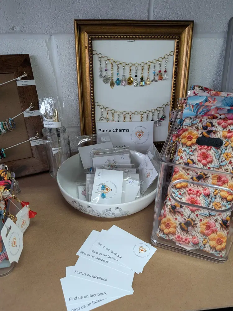 Items created by artist Jo from Just Charming