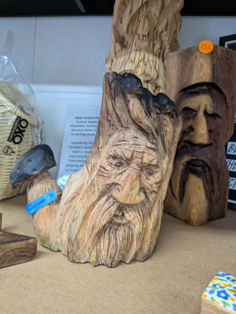 Hand-carved wooden masterpieces