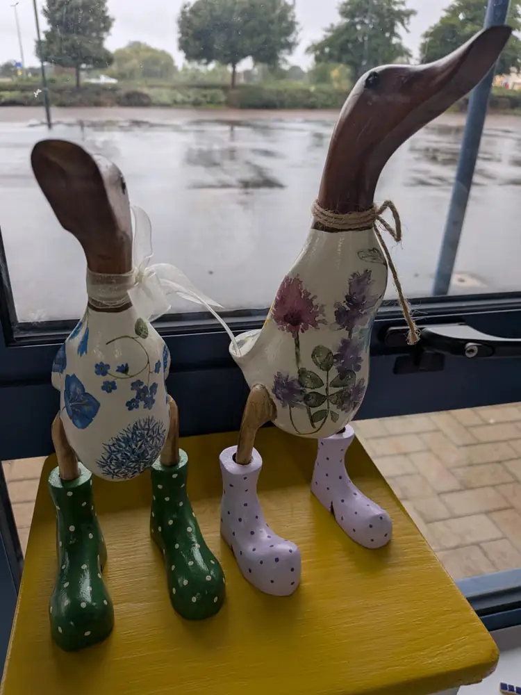 Decoupaged items